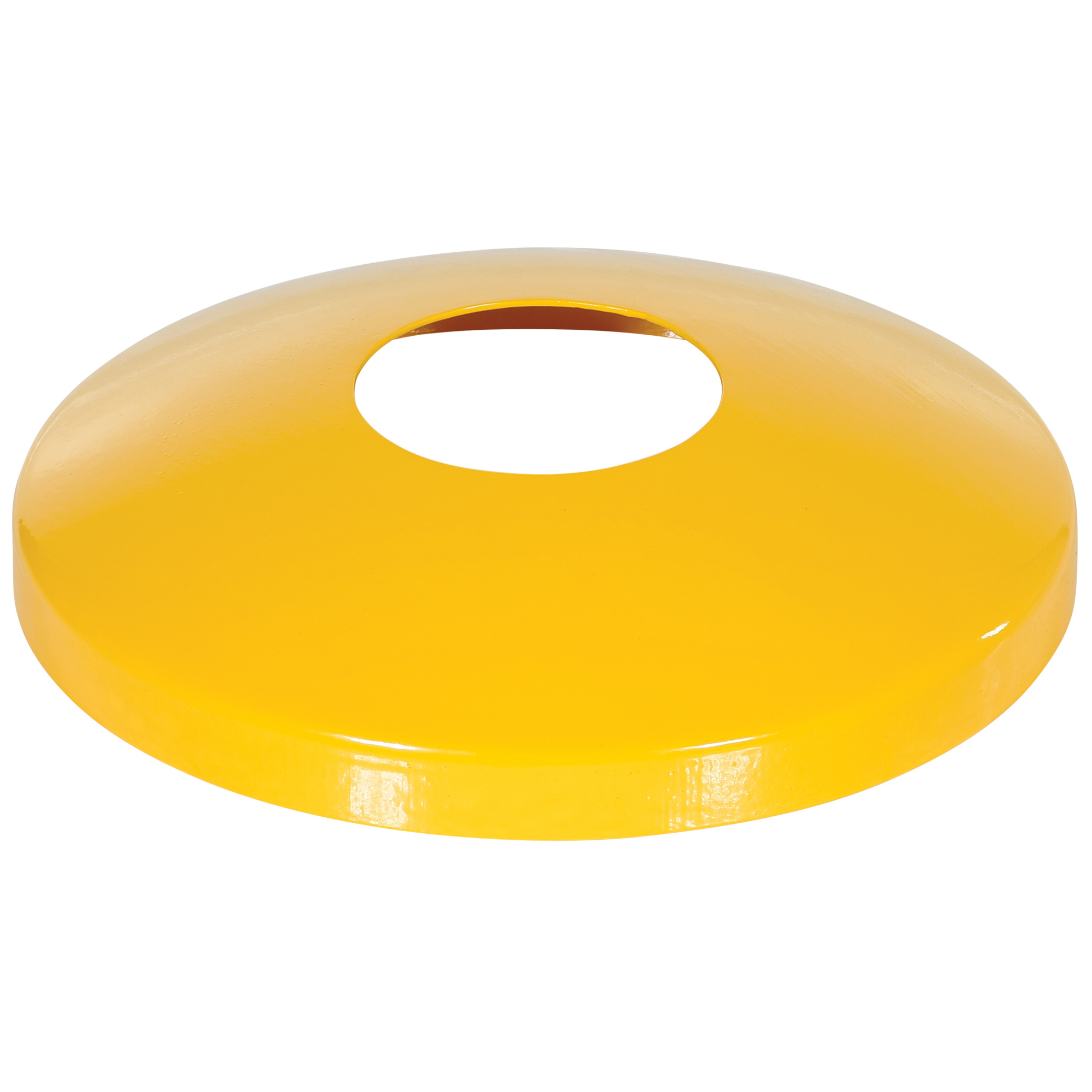 Vestil Steel Protective Dome Covers - 2.813in. Height, Yellow Powder Coat, Model# DOME-4.5-BOX